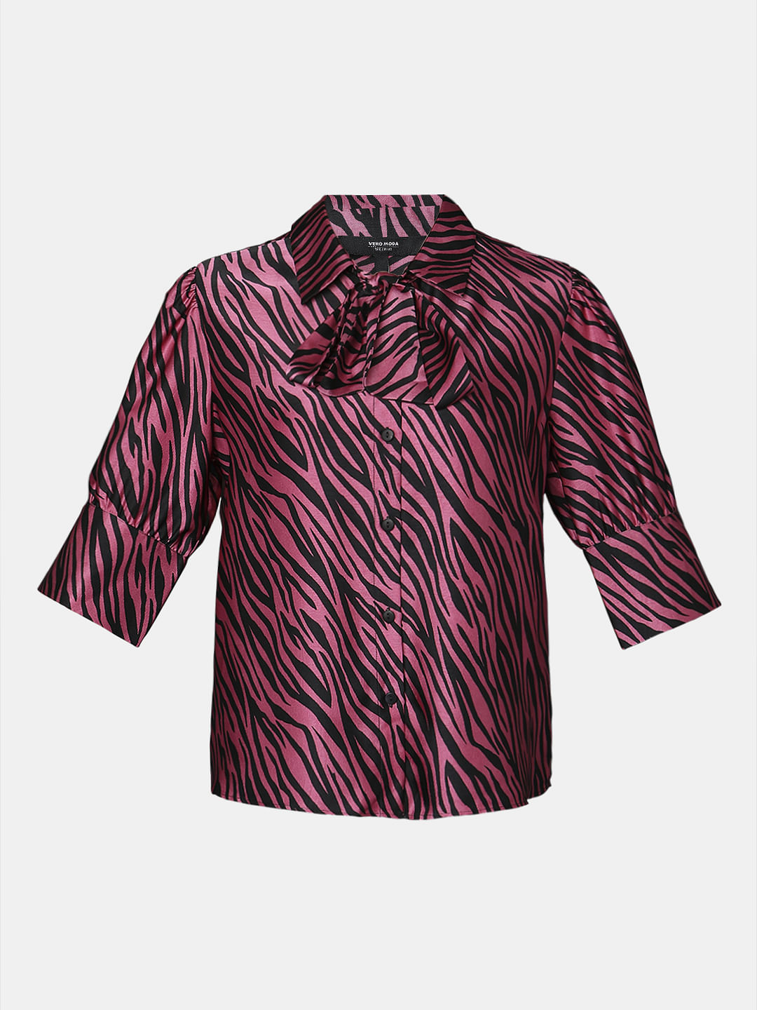 Pink Animal Print Shirt