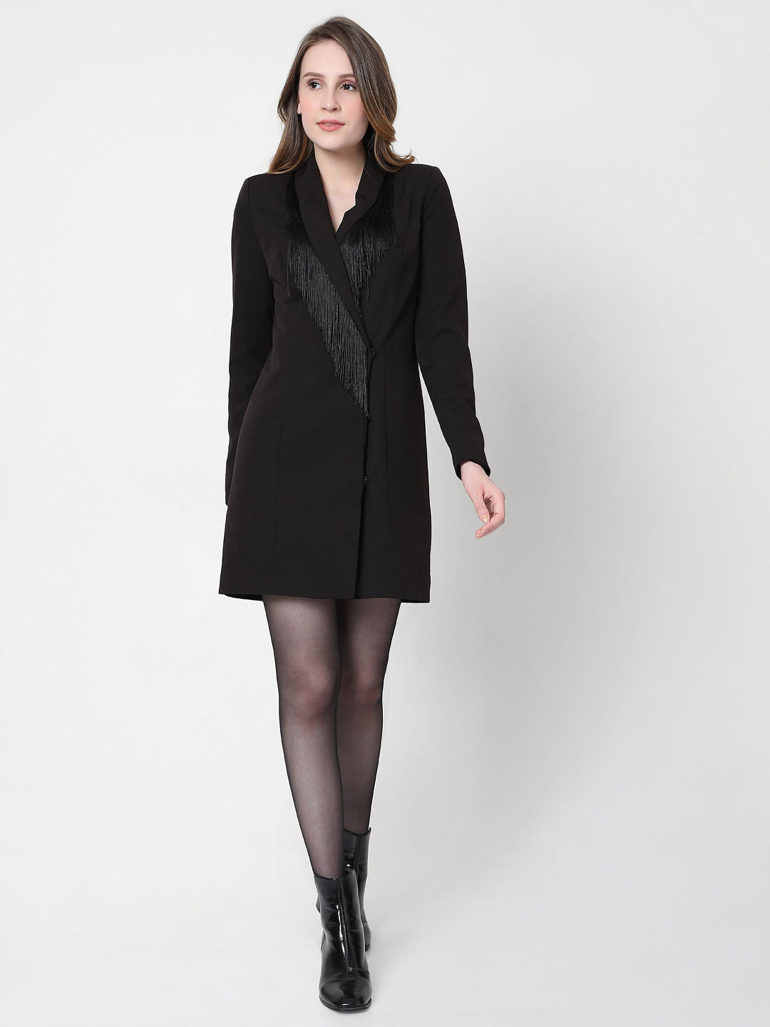 Black Blazer Dress