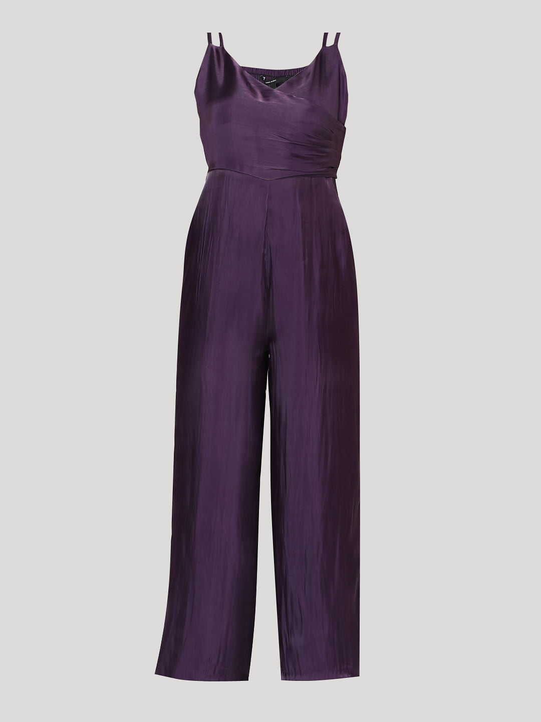 Purple Strappy Jumpsuit