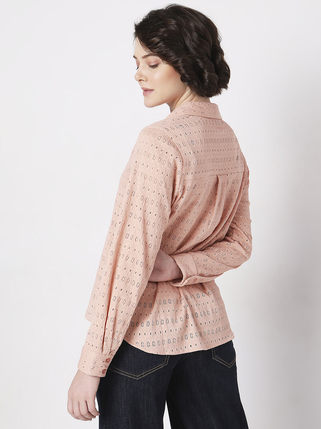 Pink Knitted Shirt