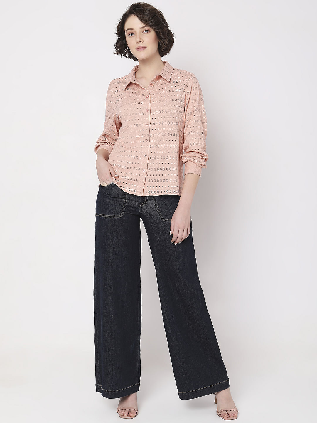 Pink Knitted Shirt