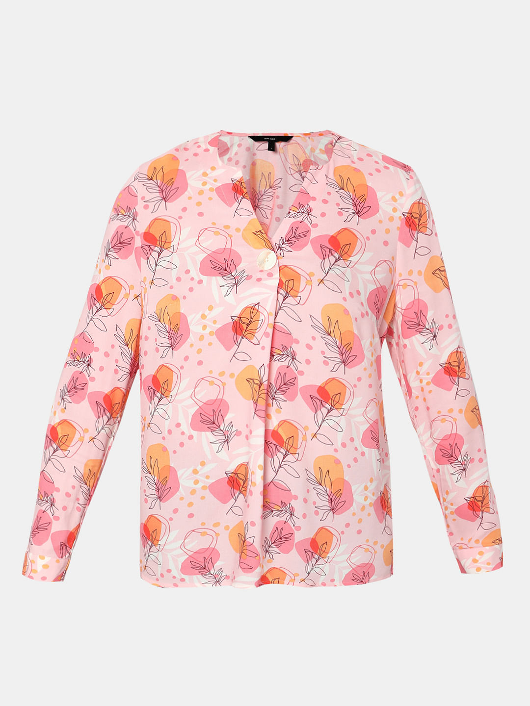 Pink Floral Top