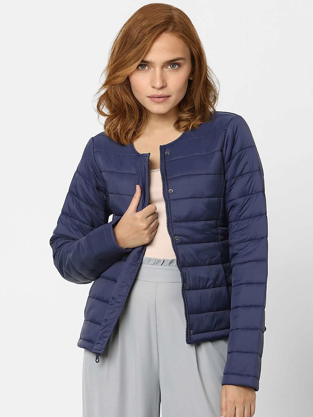 Blue Padded Jacket