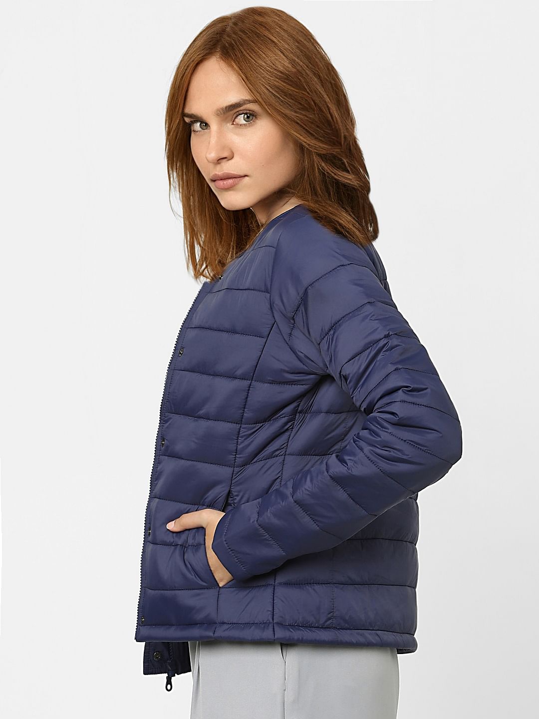 Blue Padded Jacket