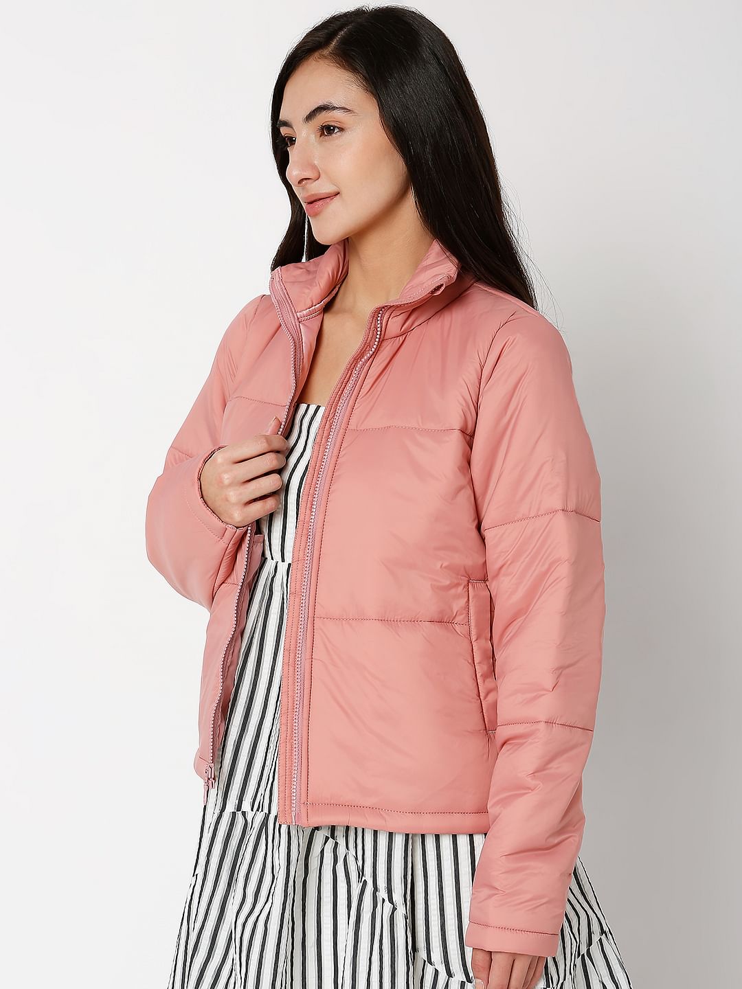 Pink Short Padded Jacket