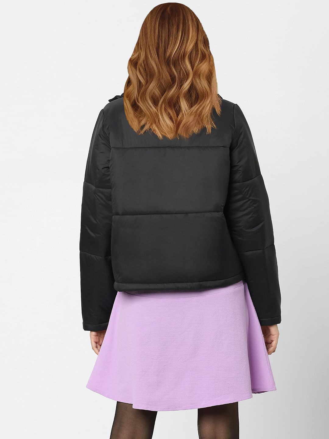 Black Short Padded Jacket