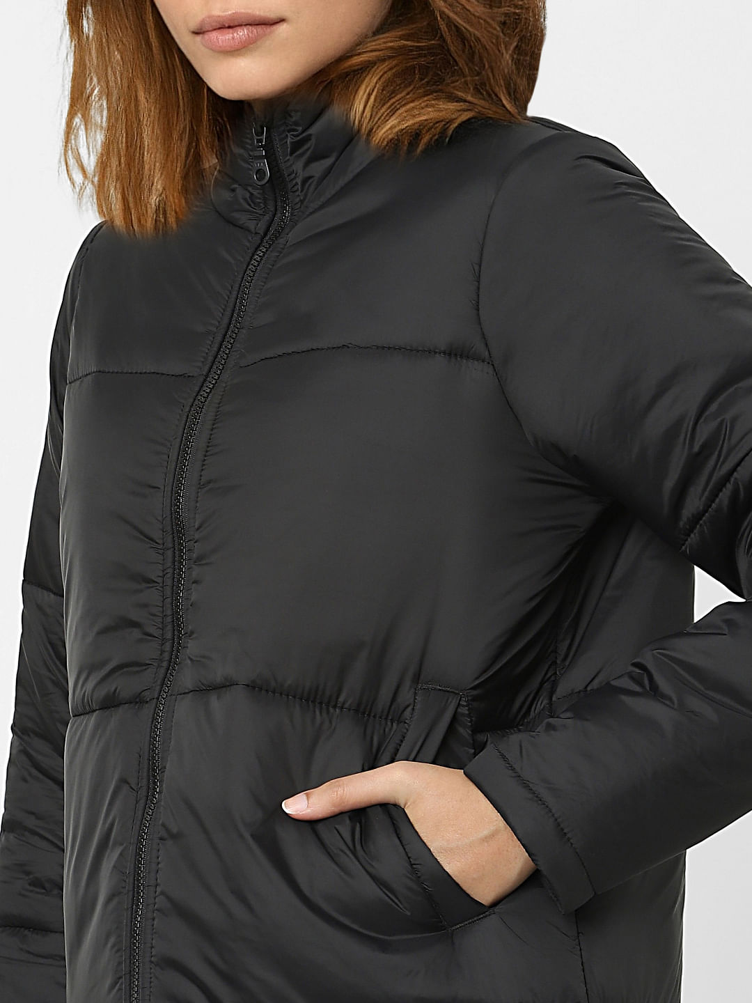 Black Short Padded Jacket