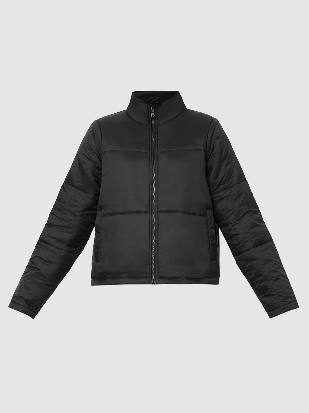 Black Short Padded Jacket
