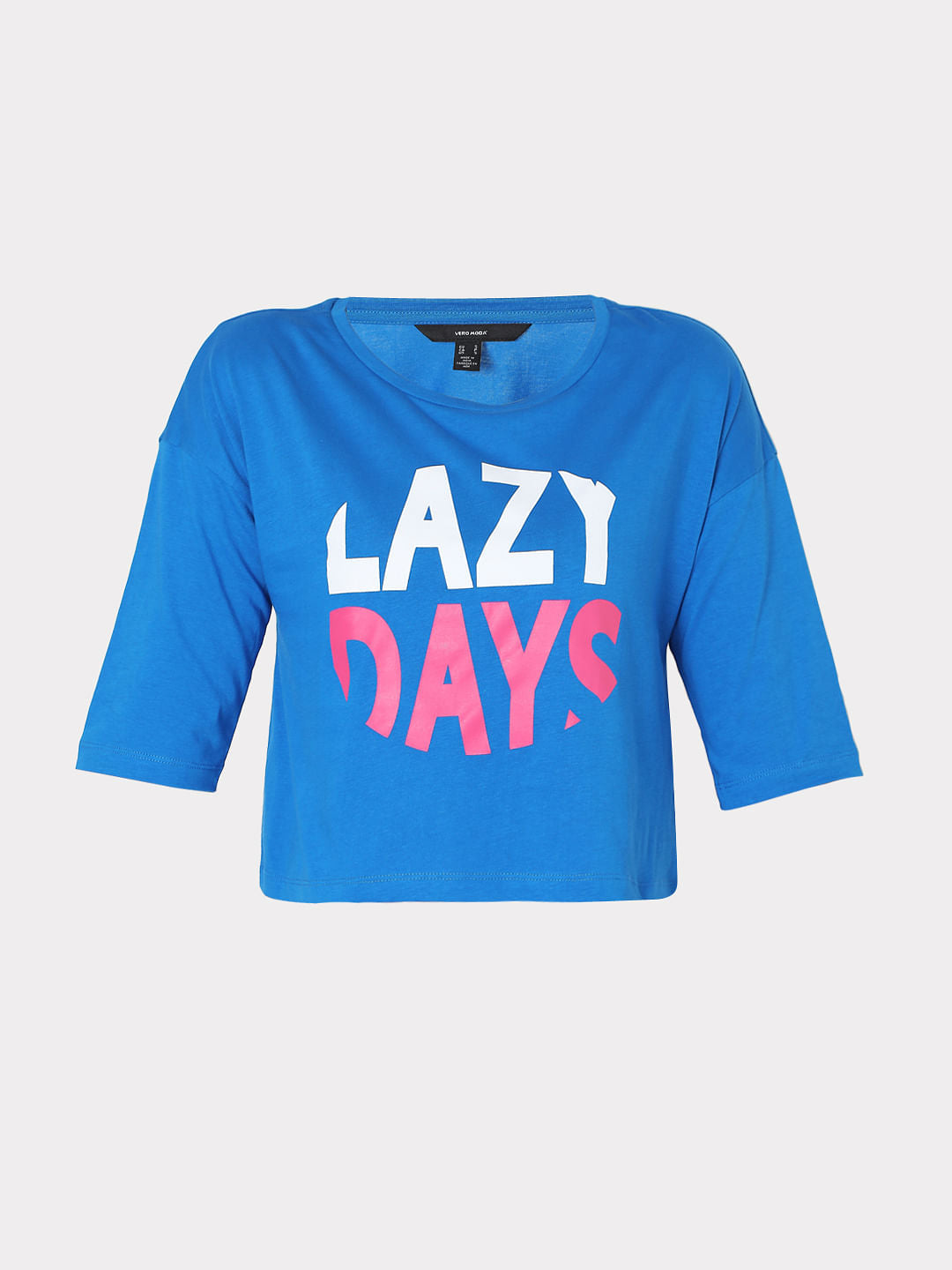 Blue Graphic Print T-Shirt