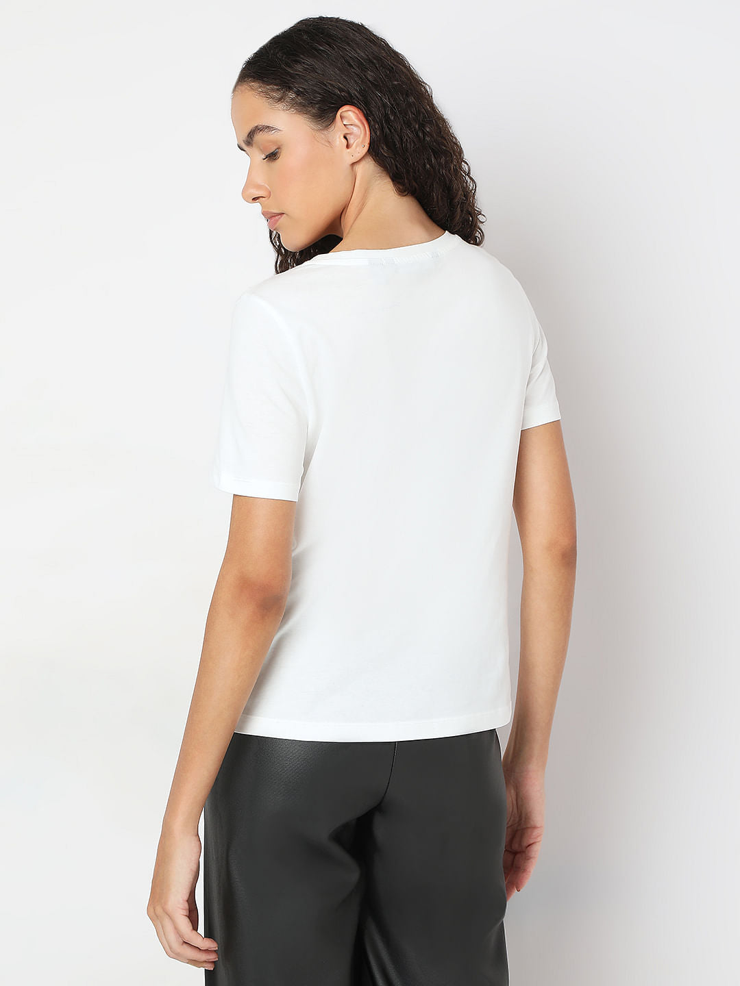 White Printed T-Shirts