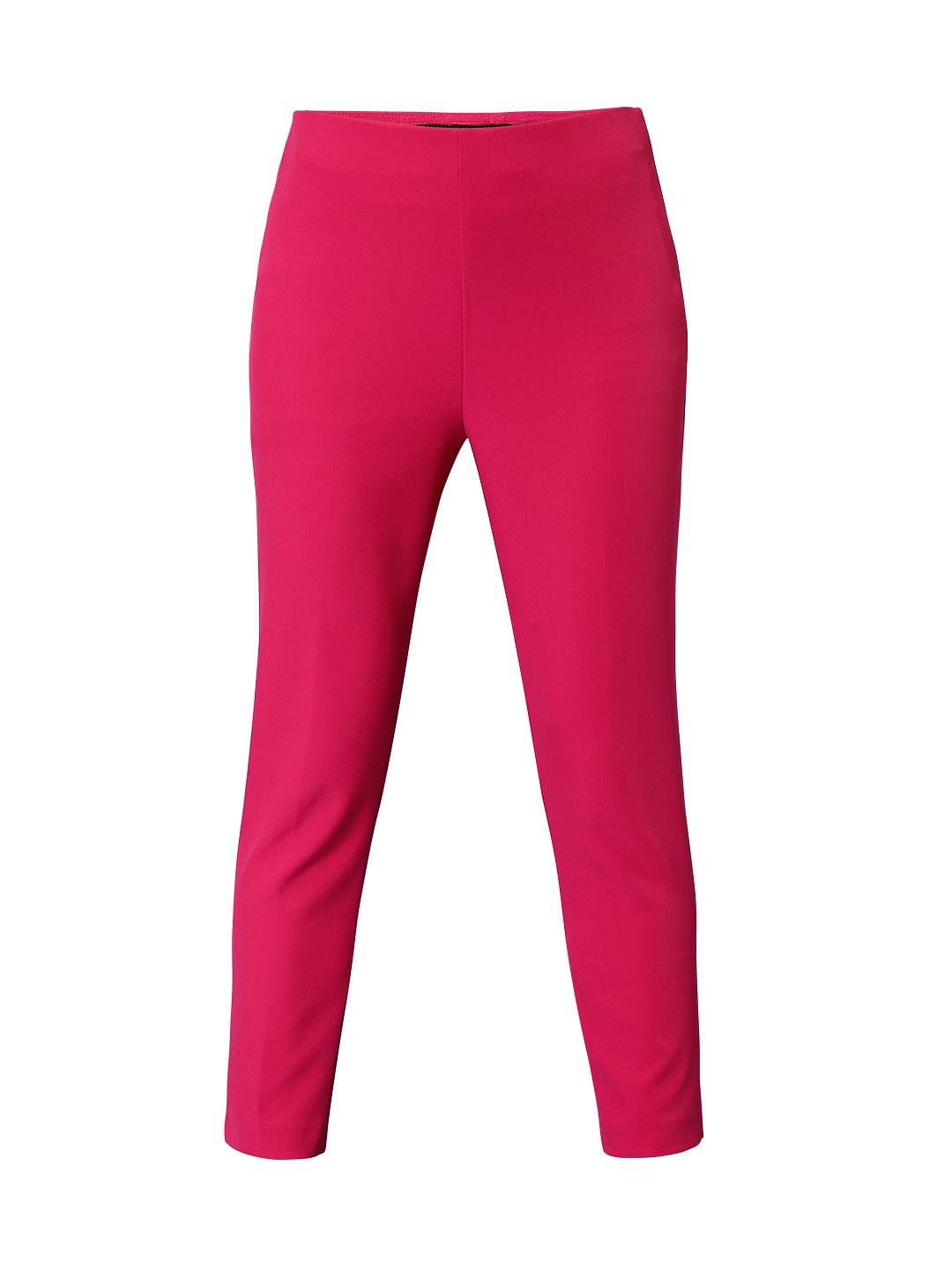 Marquee Pink High Rise Tailored Co-Ord Pants
