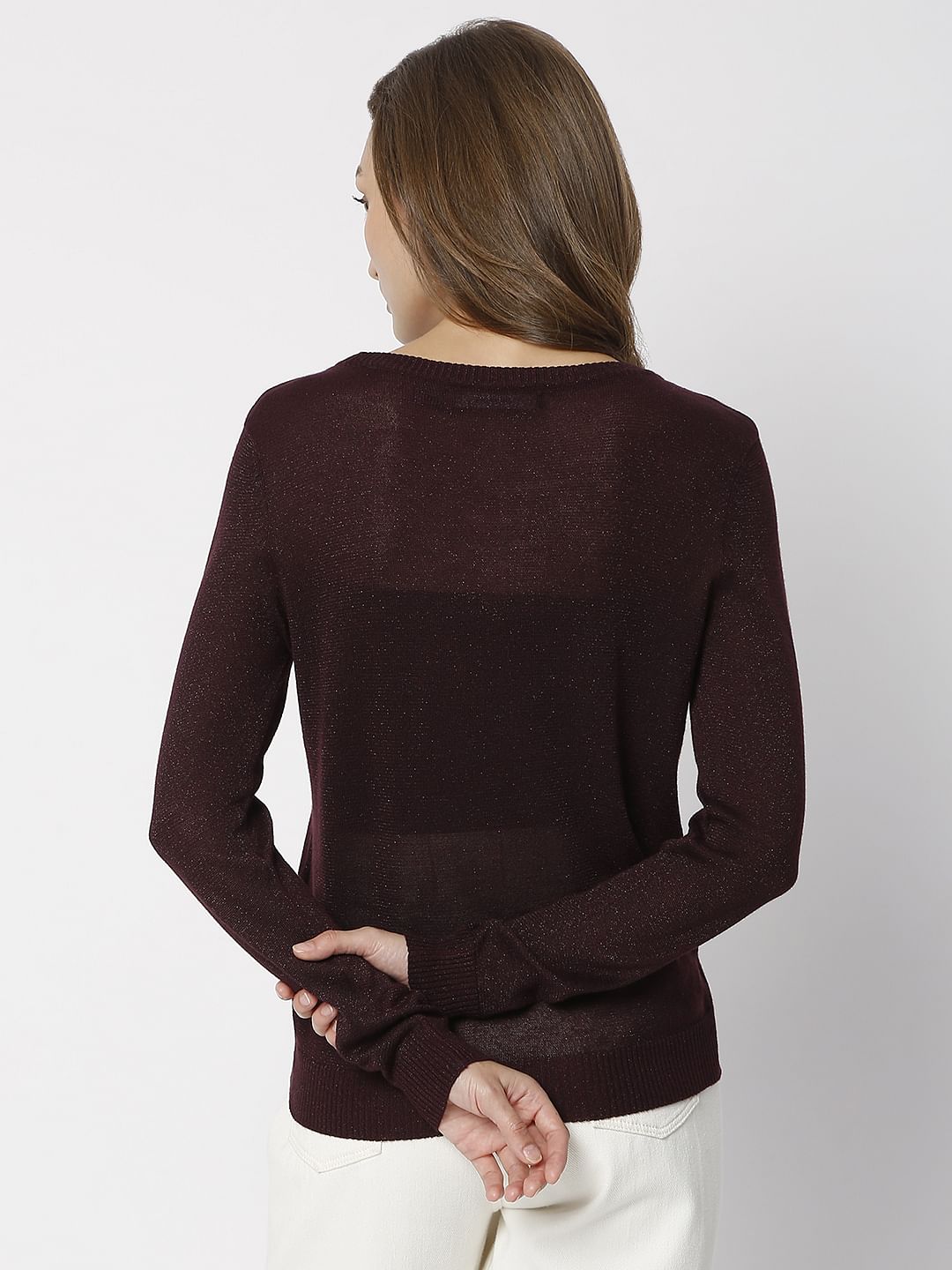 Burgundy Pullover