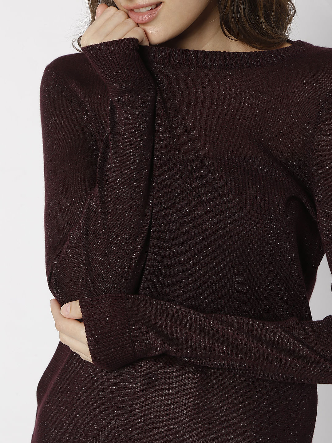 Burgundy Pullover