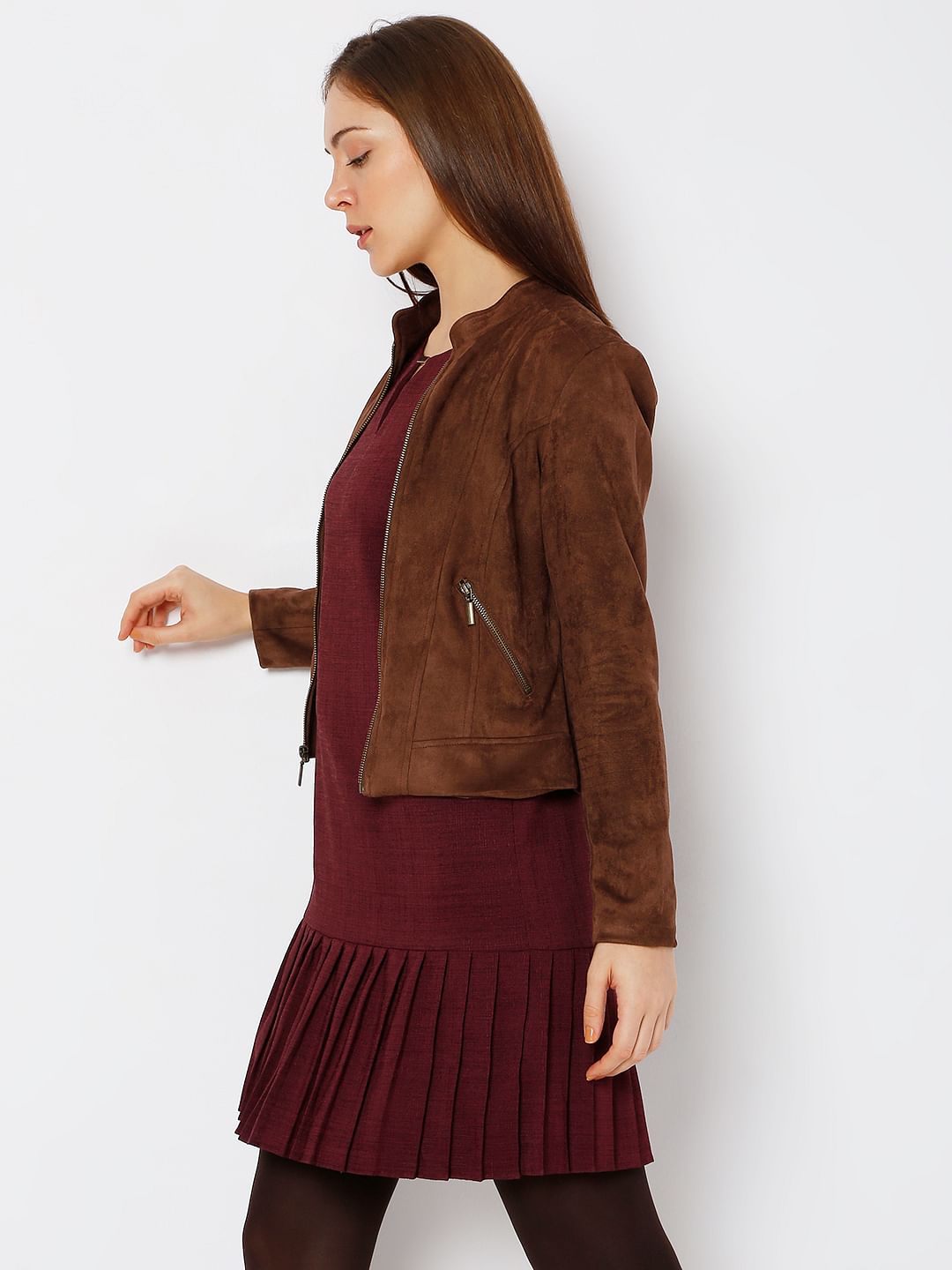 Brown Suede Jacket