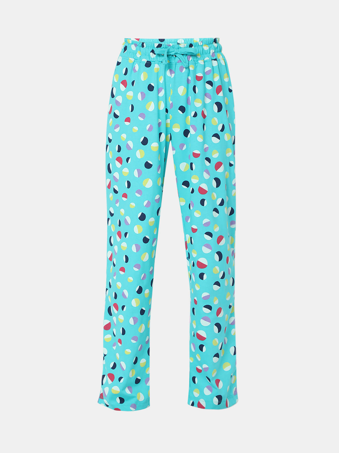 Blue T-Shirt & Pyjama Night Suit Set