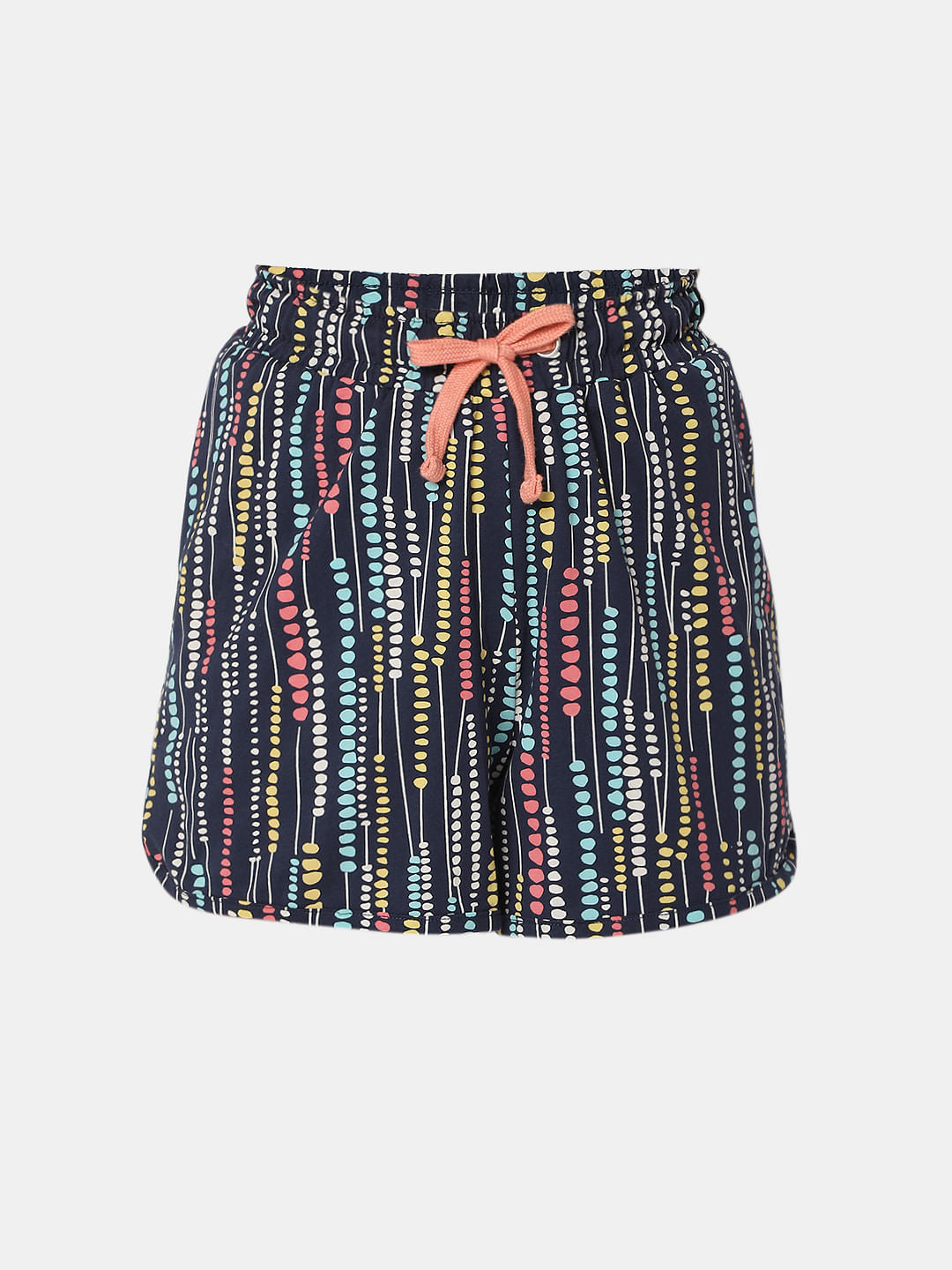 Dark Blue T-Shirt & Shorts Night Suit Set