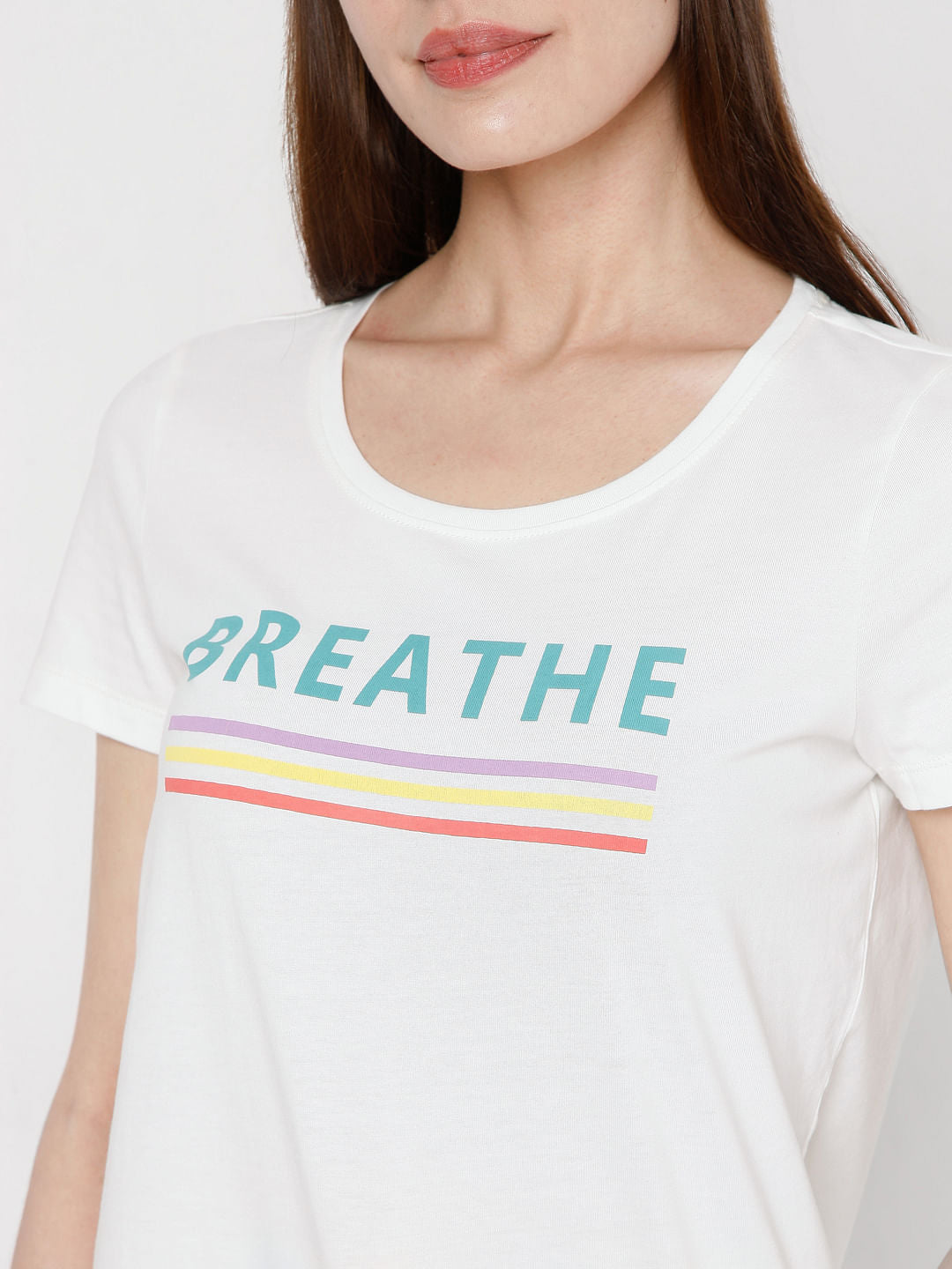 White T-Shirt & Shorts Set