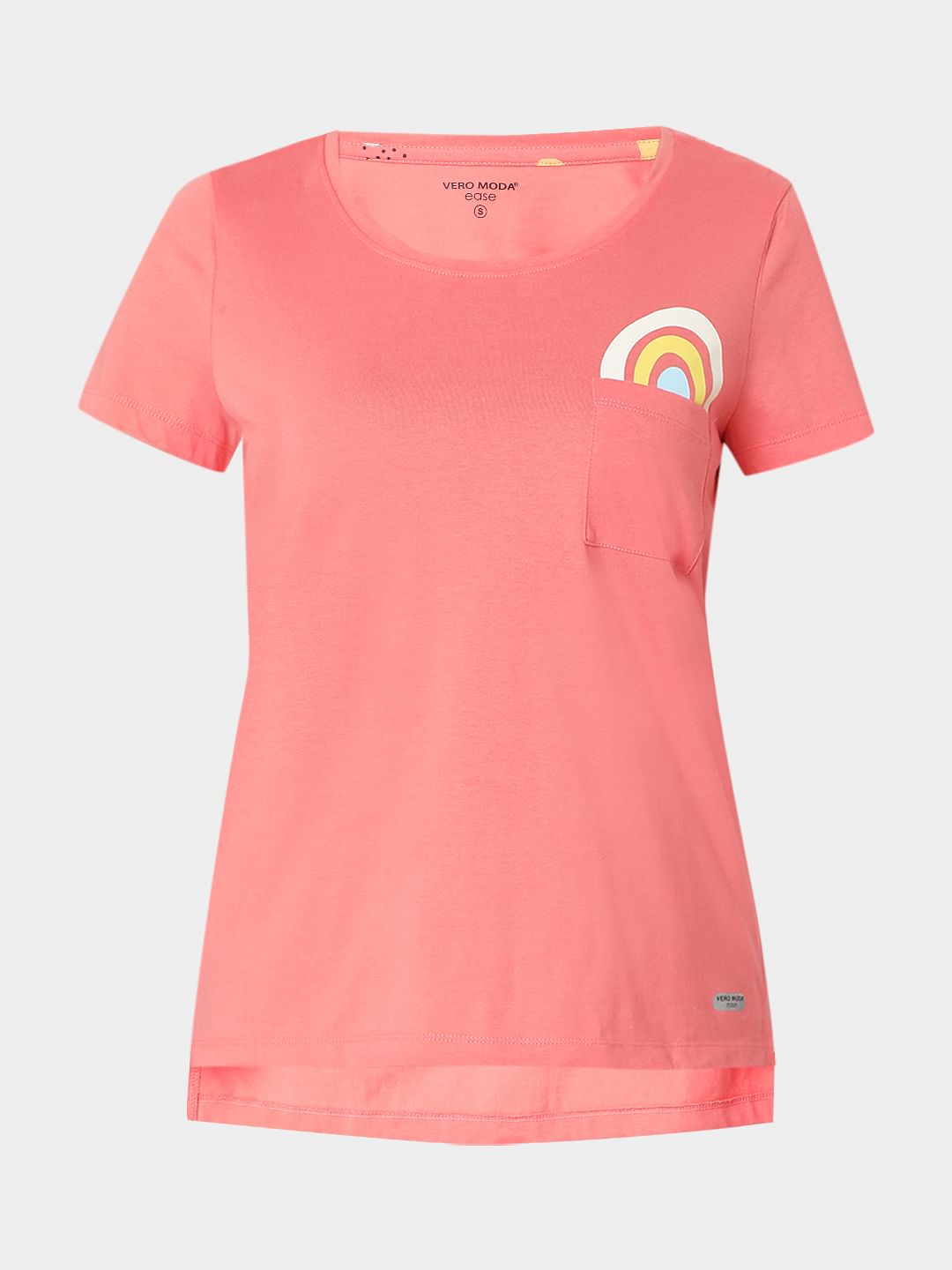 Pink T-Shirt & Pyjama Night Suit Set