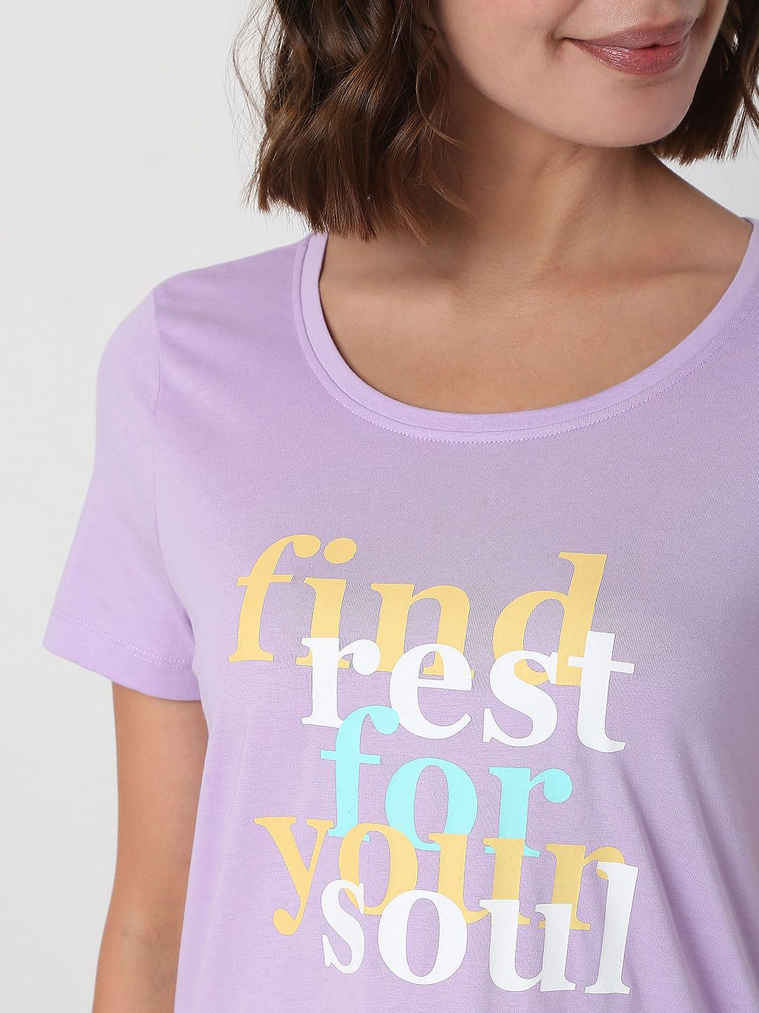 Lilac T-Shirt & Pyjama Set