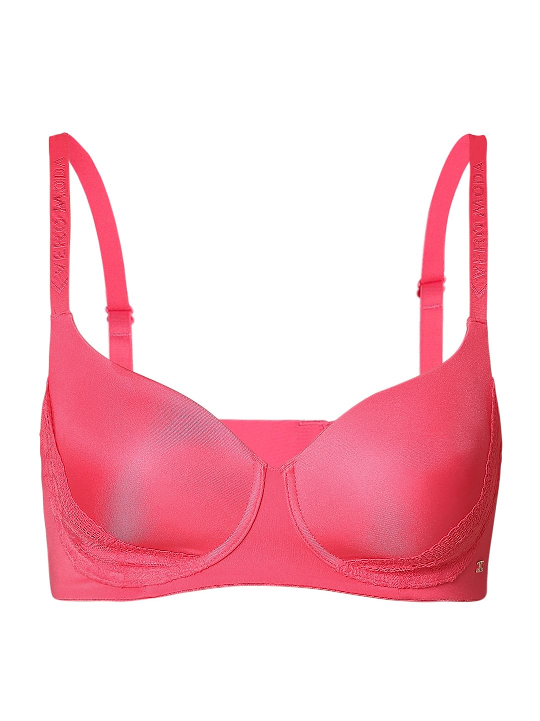 Intimates Pink Padded Non-Wired T-Shirt Bra