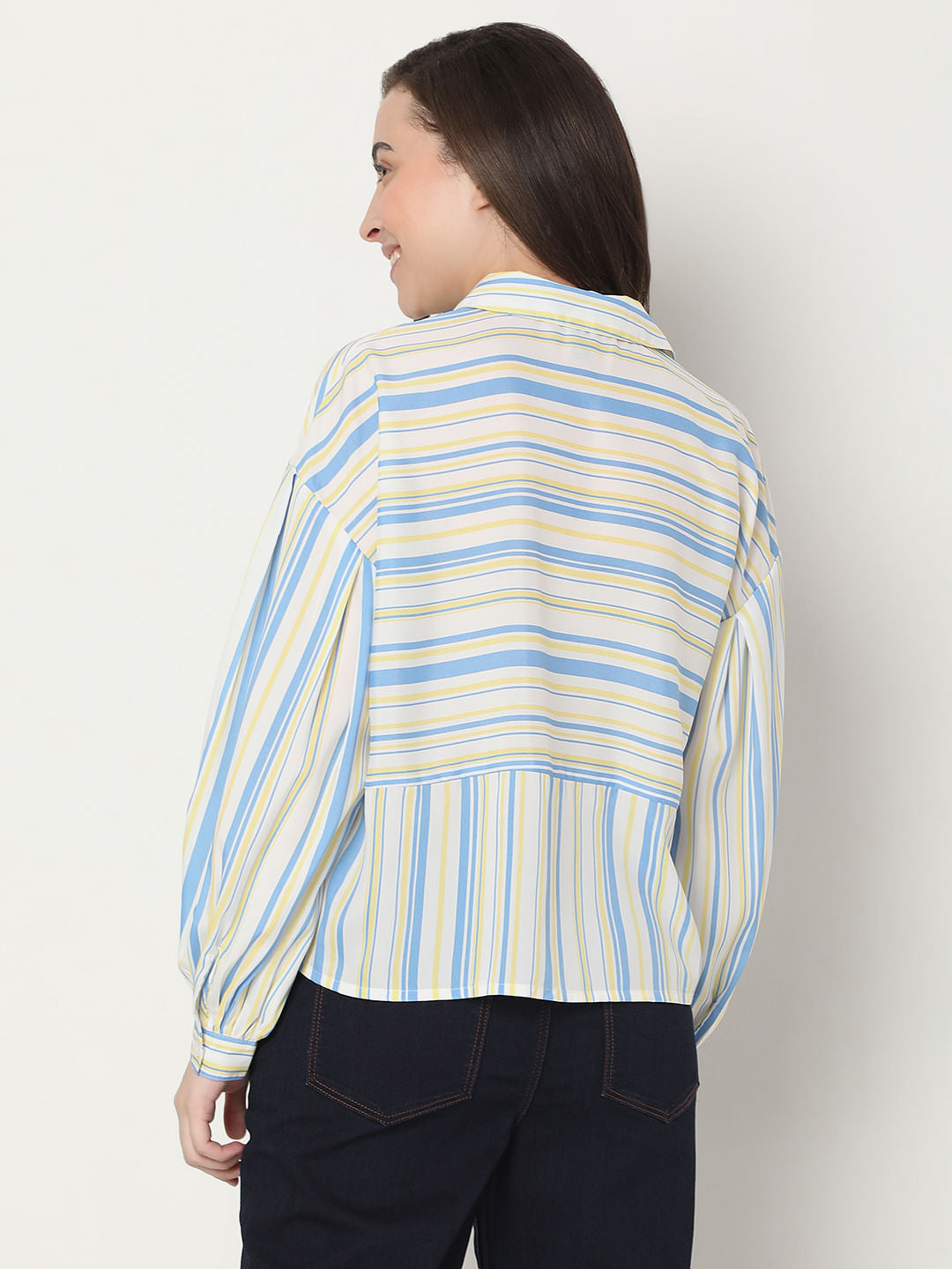 White Striped Shirt