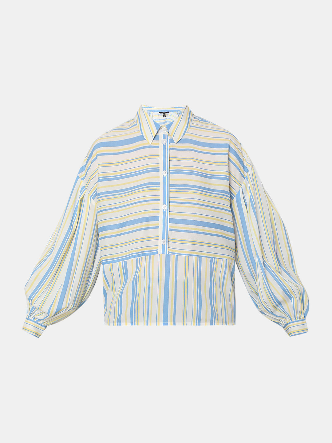 White Striped Shirt
