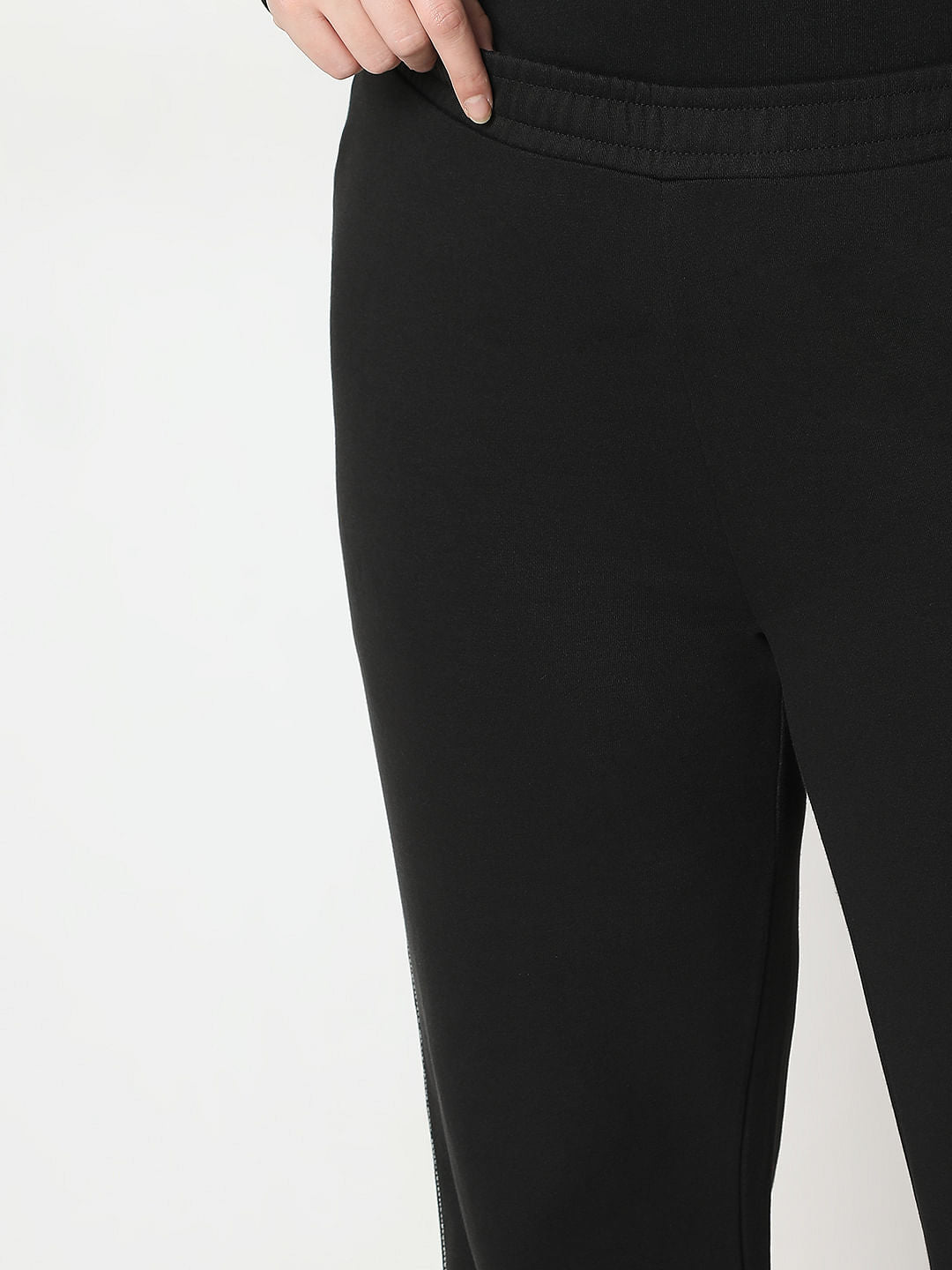 Curve Black Wide Leg Trouser