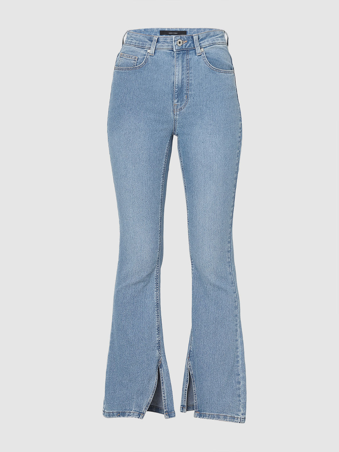 Light Blue High Rise Petra Bootcut Jeans