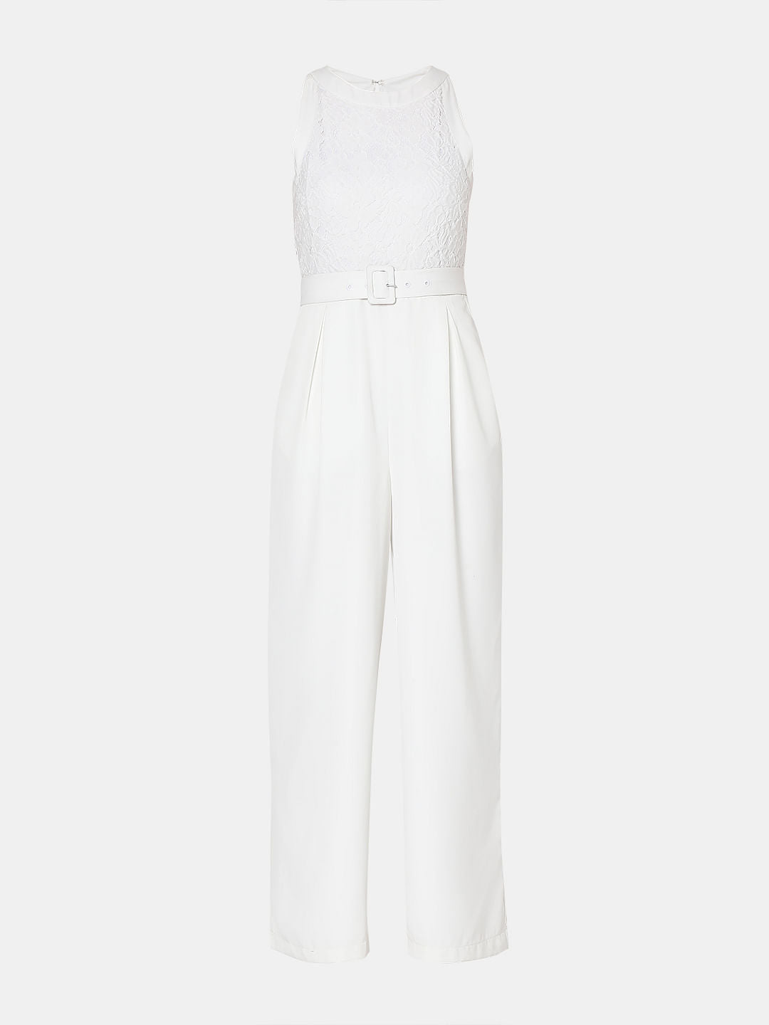 White Lace Jumpsuit