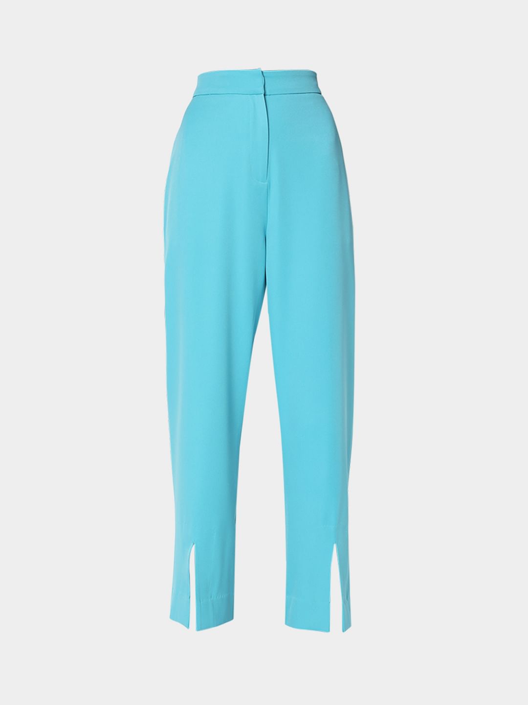 Blue High Rise Tailored Co-Ord Trousers