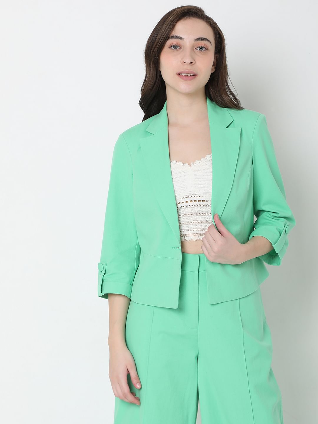 Mint Green Co-Ord Blazer