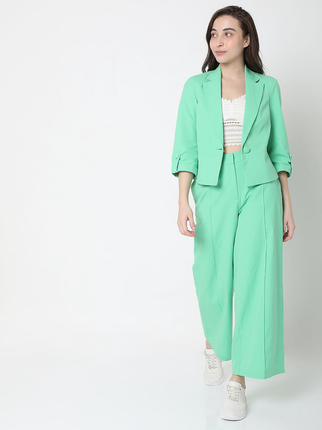 Mint Green Co-Ord Blazer