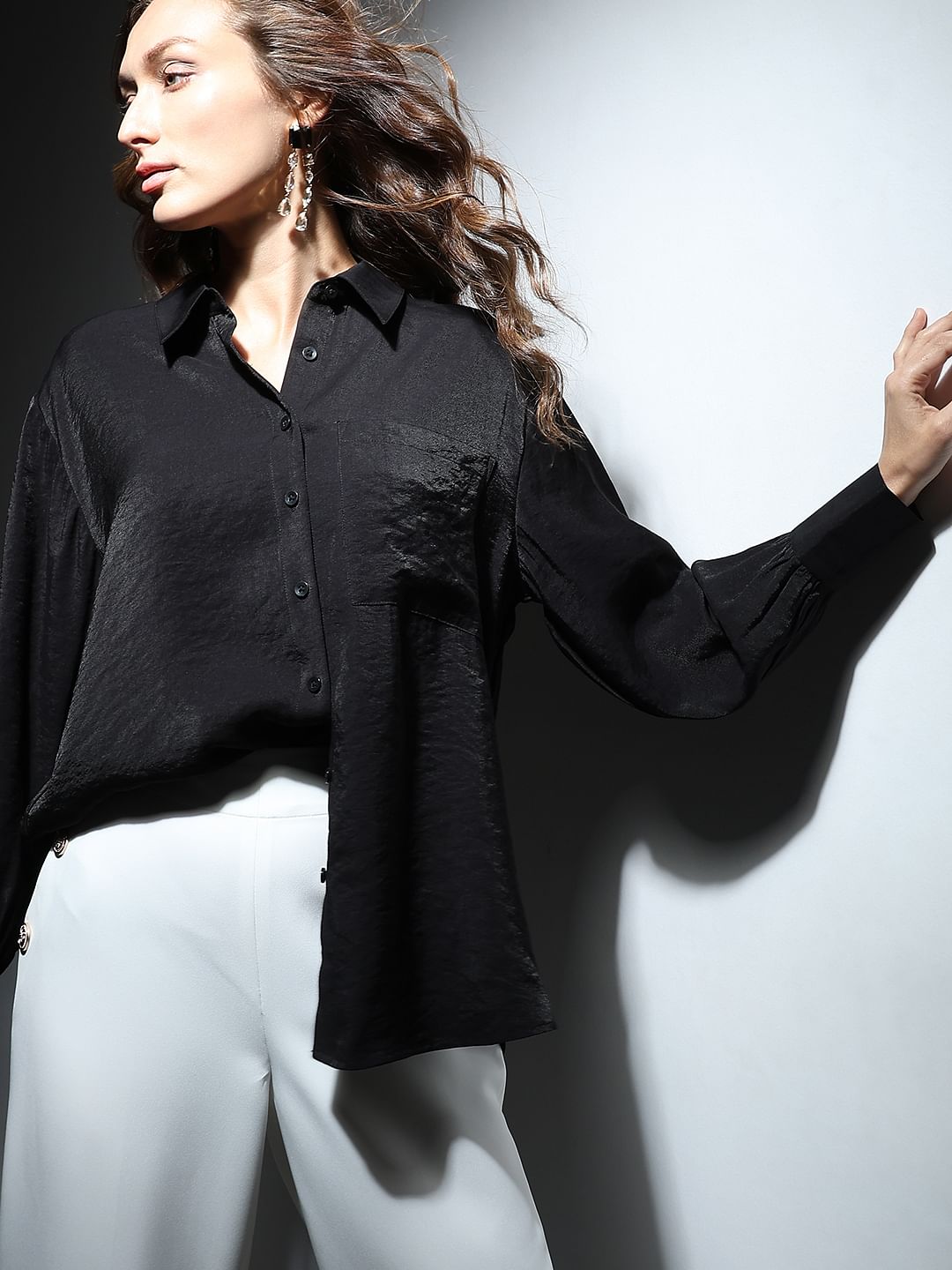 Black Full Sleeves Shirt