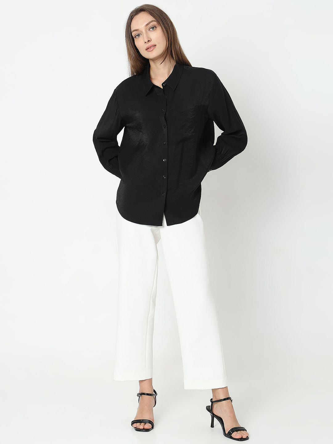 Black Full Sleeves Shirt