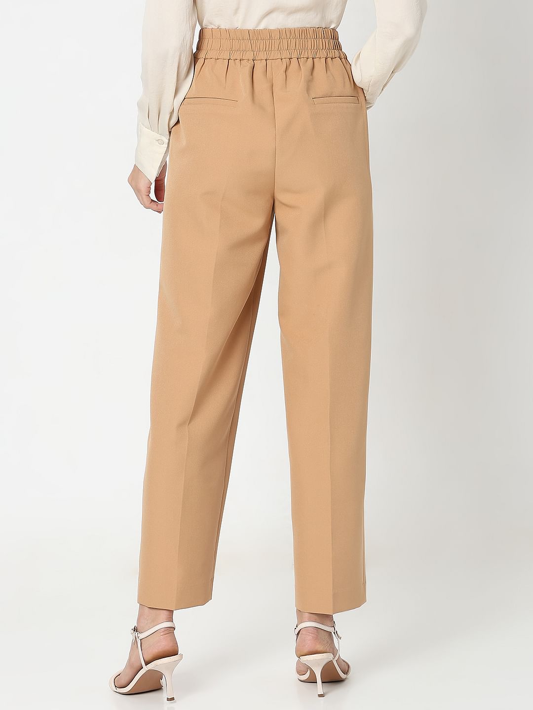 Peach High Rise Pants