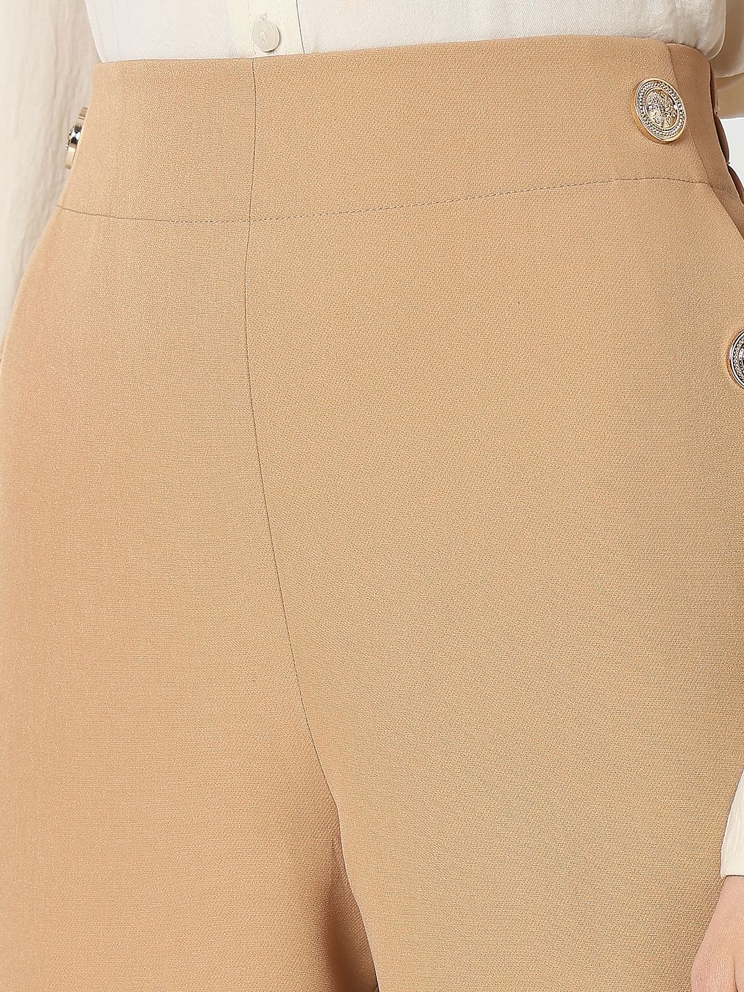 Peach High Rise Pants