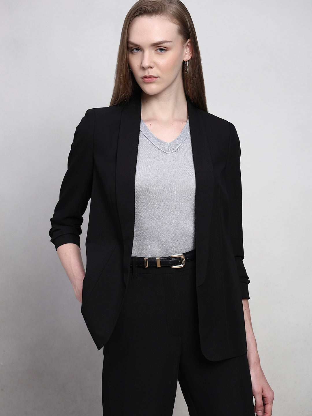 Shawl Collar Tailored Blazer