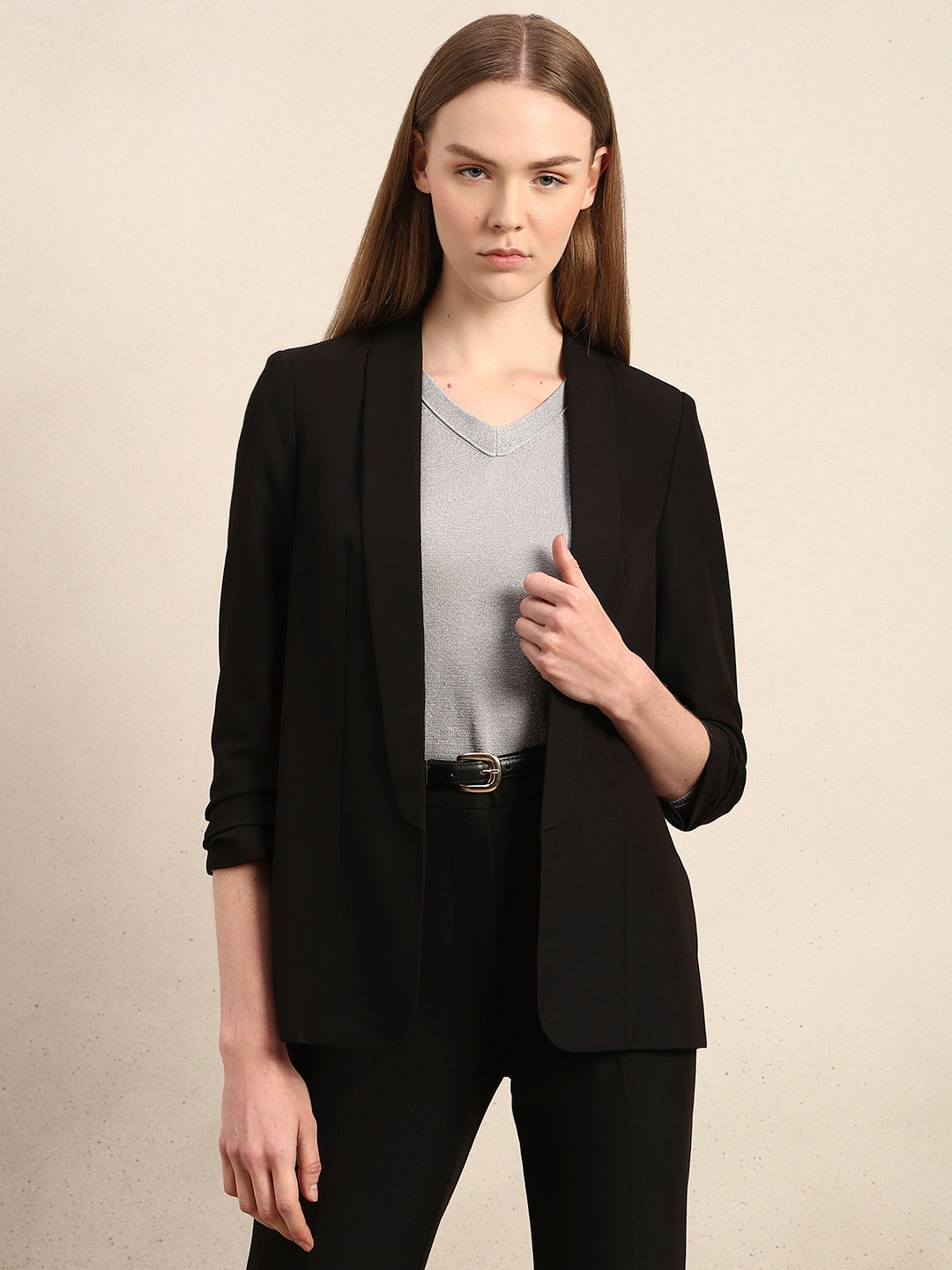 Shawl Collar Tailored Blazer