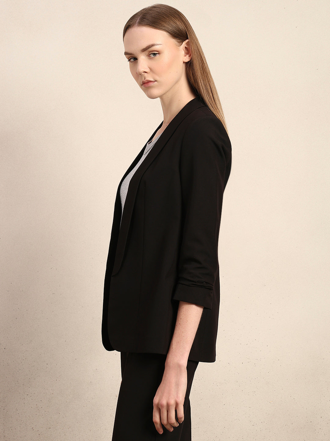 Shawl Collar Tailored Blazer