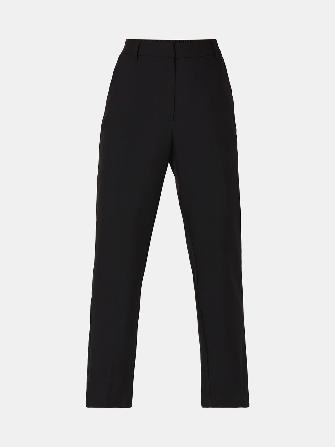 Black Ankle Length Co-Ord Set Trousers