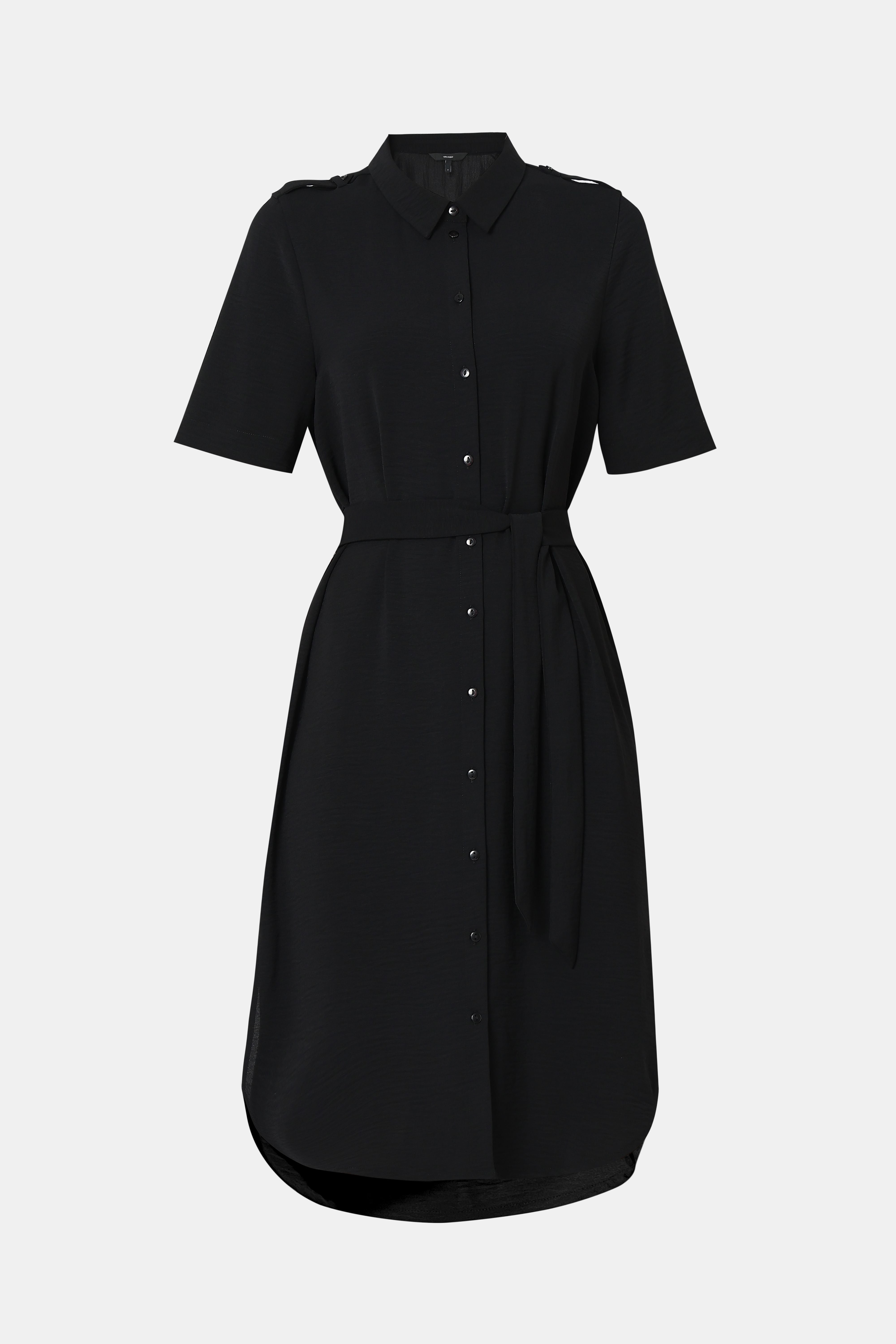Black Shirt Dress