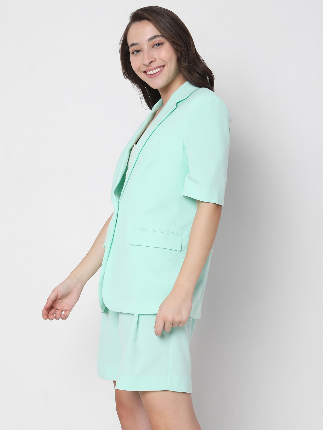 Green Co-Ord Blazer