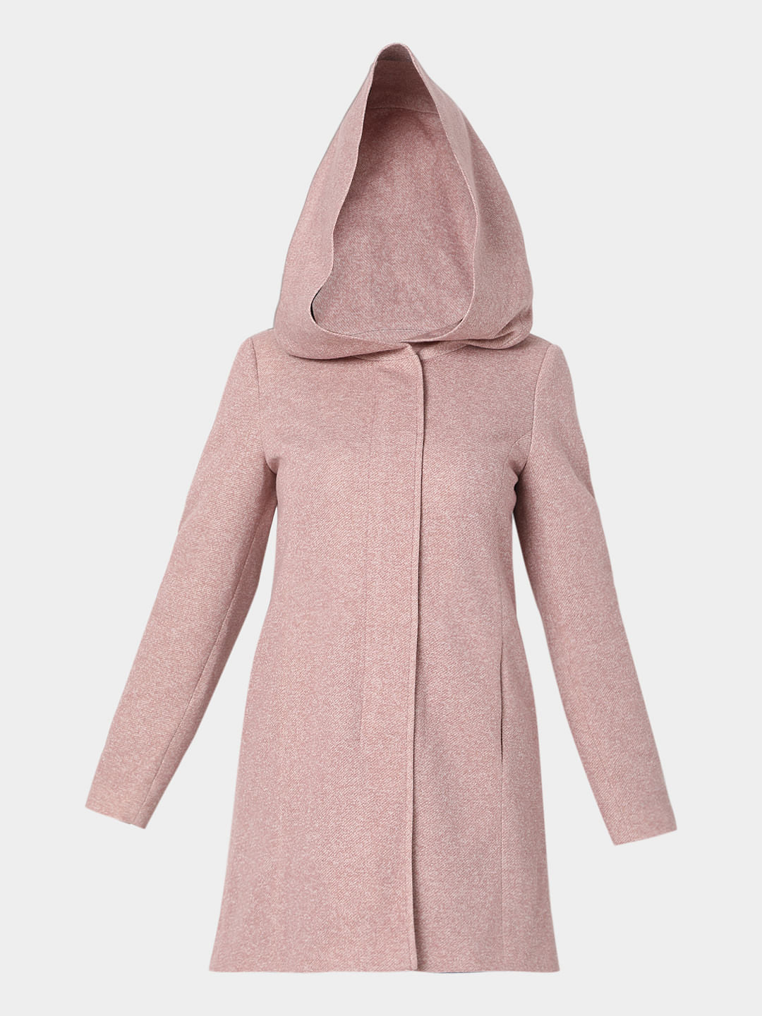 Pink Hooded Coat