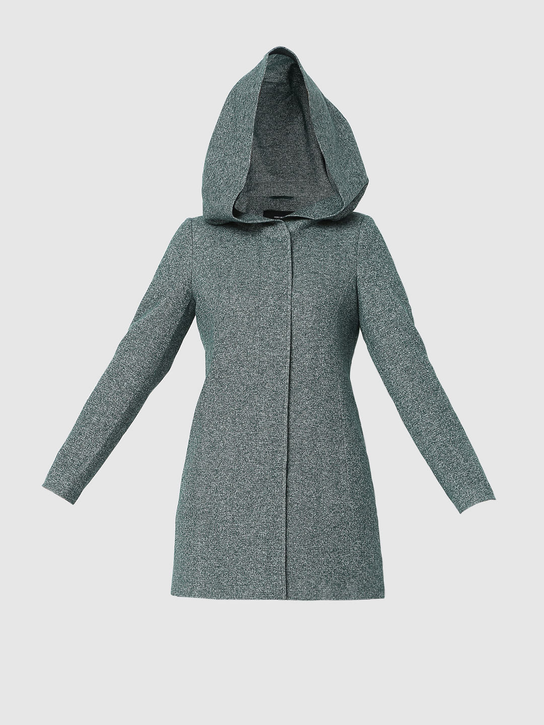 Green Hooded Coat