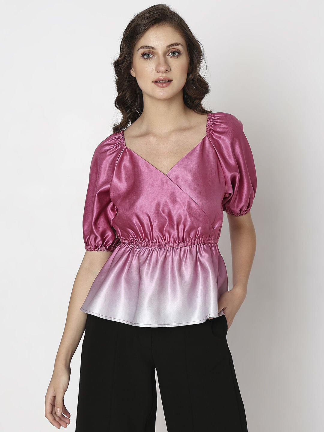 Pink Dual Tone Top