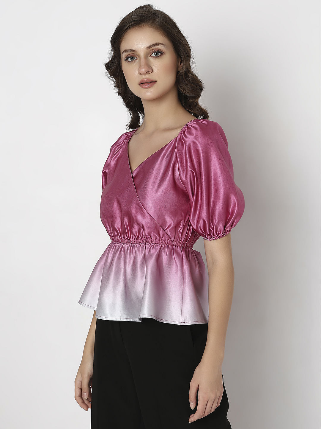 Pink Dual Tone Top