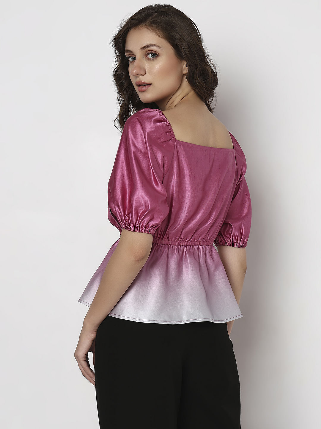 Pink Dual Tone Top