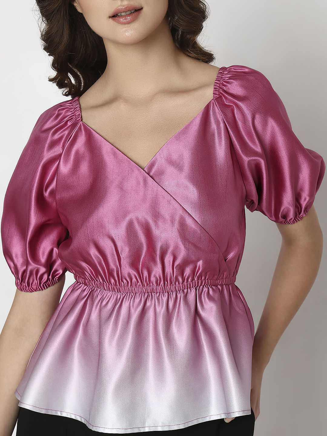 Pink Dual Tone Top