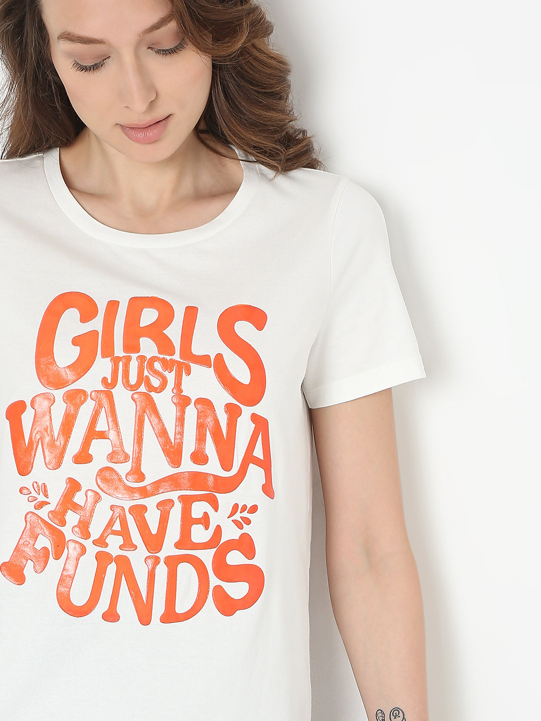 Off-White Printed T-Shirt