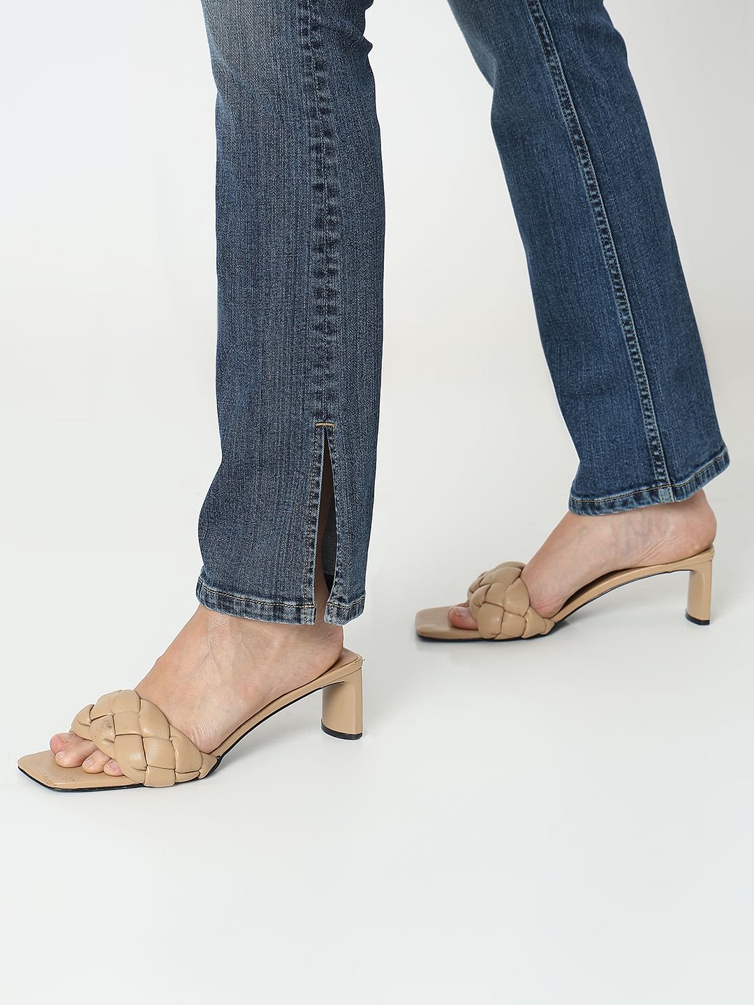 Blue High Rise Petra Bootcut Jeans